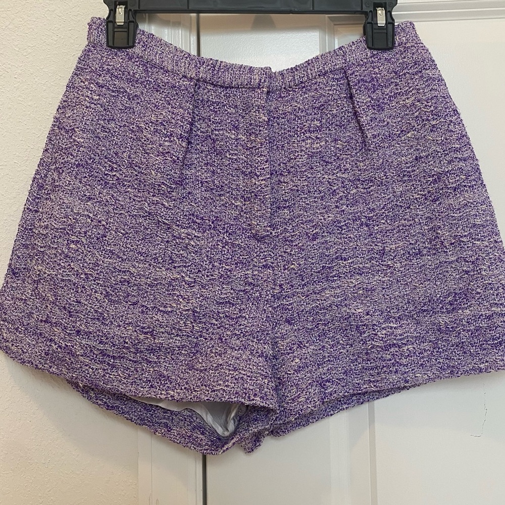 IRO NAJO SHORT purple/silver SIZE: 38